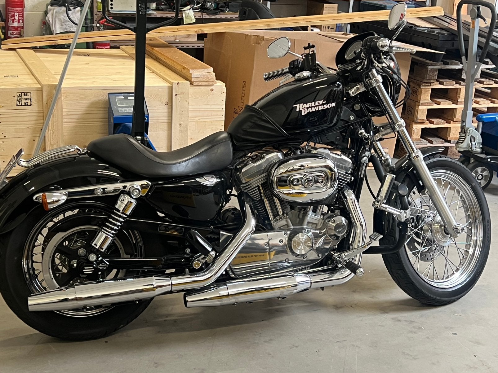 HD 883 Low custom, Motoren, Particulier