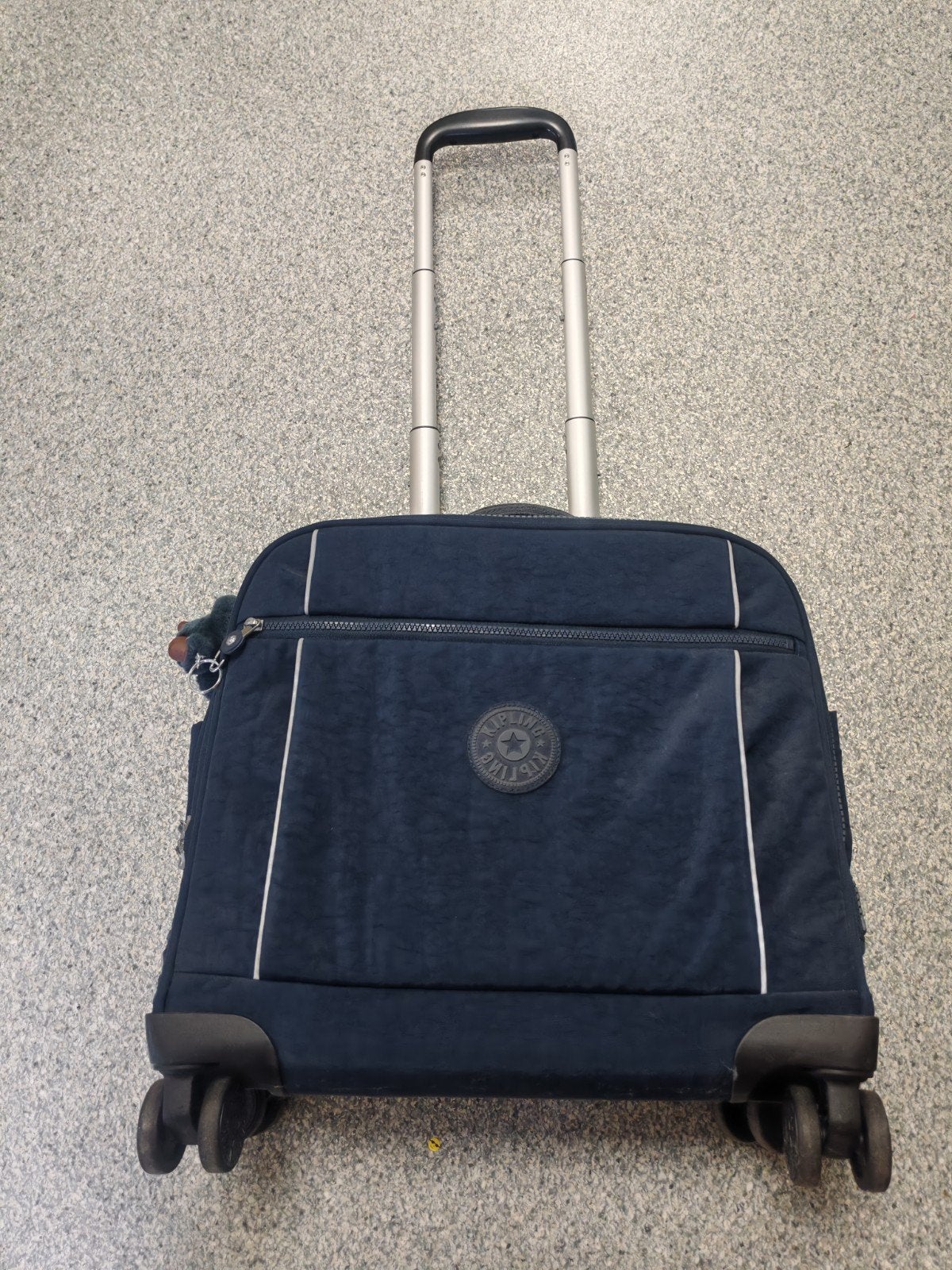 Valise trolley Kipling bleu marine, Bleu, Roulettes