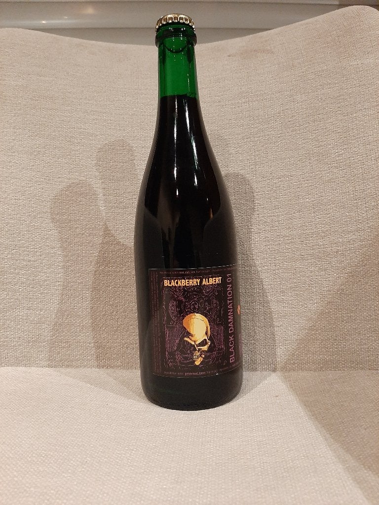 struise brouwers - BD01 - Blackberry albert - 75 cl - 13%, Verzamelen, Ophalen, Nieuw, Flesje(s), Overige merken