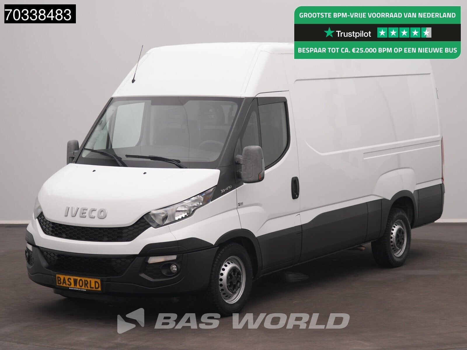 Iveco Daily 35S21 3.0L L2H2 3,5t Trekhaak Cruise Control L2, Euro 5, Achat, Entreprise, Boîte manuelle