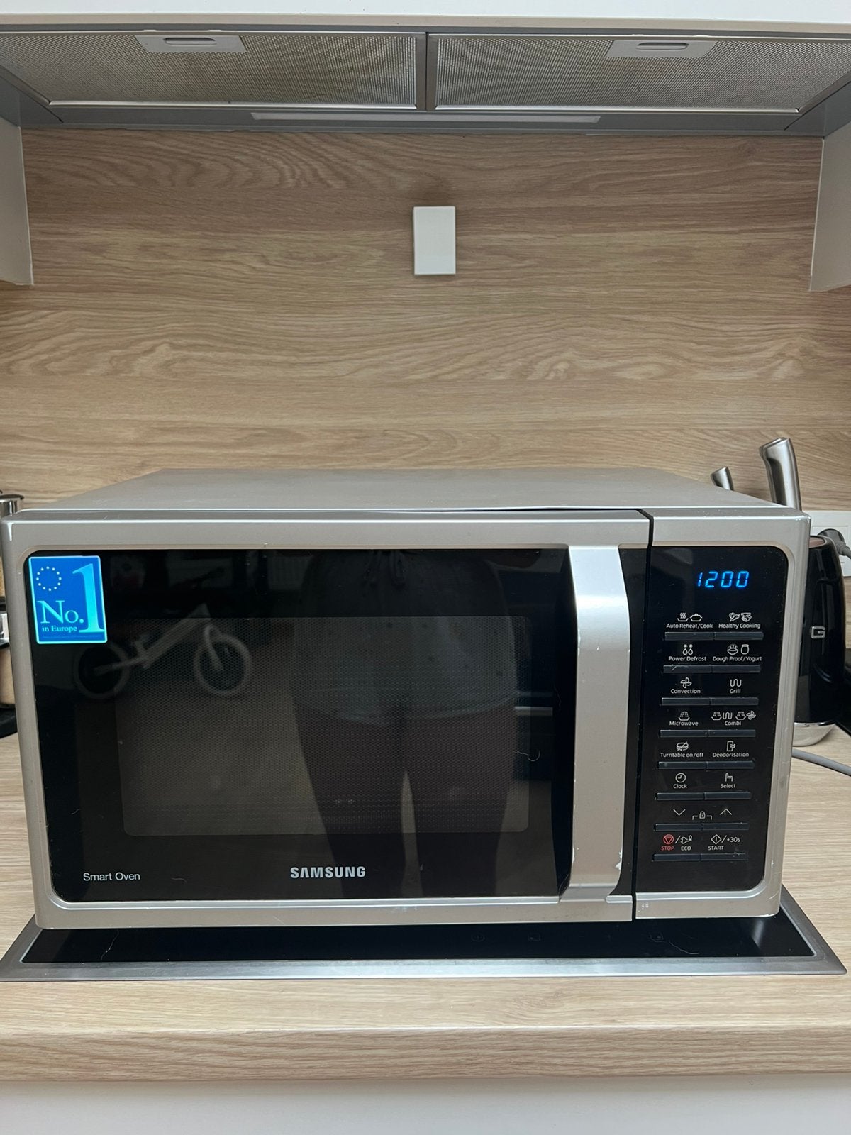 Samsung  Combi Microgolfoven – Met Grill & Ovenfunctie, Elektronische apparatuur, Microgolfovens, Ophalen, Gebruikt, Draaiplateau