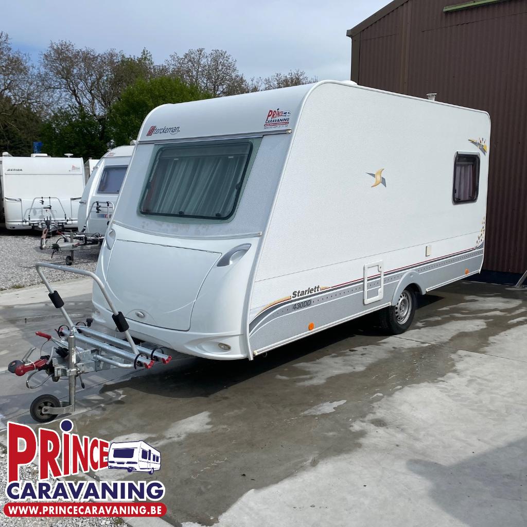 Sterckeman Starlett 430 DD 2007 - Prince Caravaning, Caravans en Kamperen, Caravans, Sterckeman, Bedrijf, Tot en met 3, 750 - 1000 kg