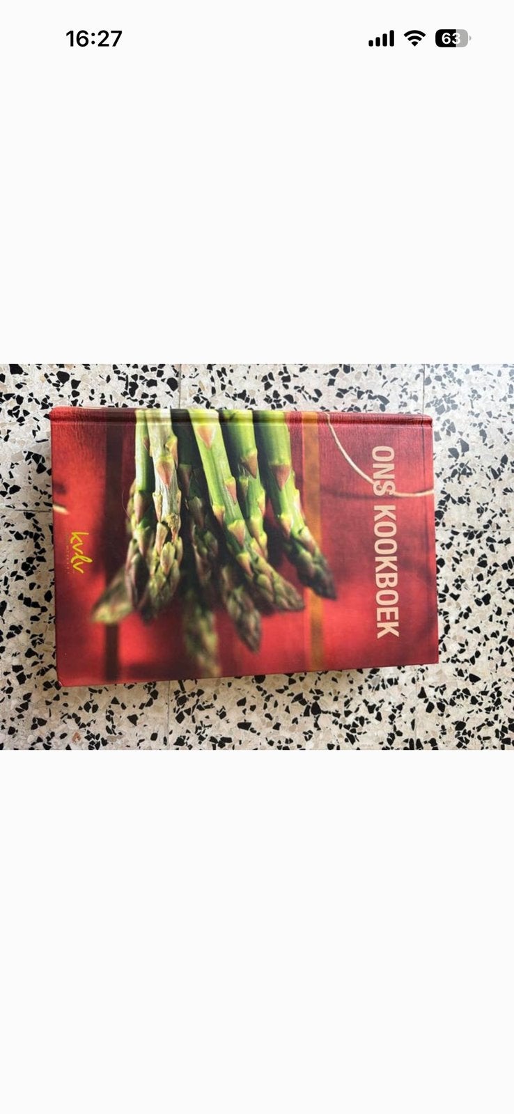 Ons kookboek kvlv, Boeken, Ophalen, Nieuw, Europa