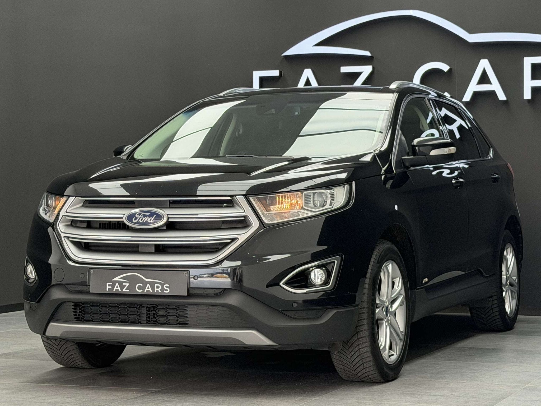 Ford Edge 2.0 TDCi AWD Titanium * 1ER PROP + CUIR + TVA *, Auto's, Ford, 4 cilinders, 149 g/km, Zwart, Bedrijf