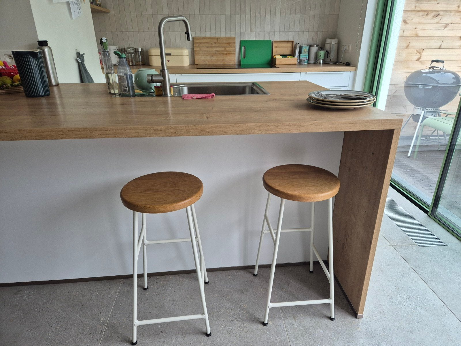 Deux tabourets de bar Hay Cornet neufs, Huis en Inrichting, Ophalen