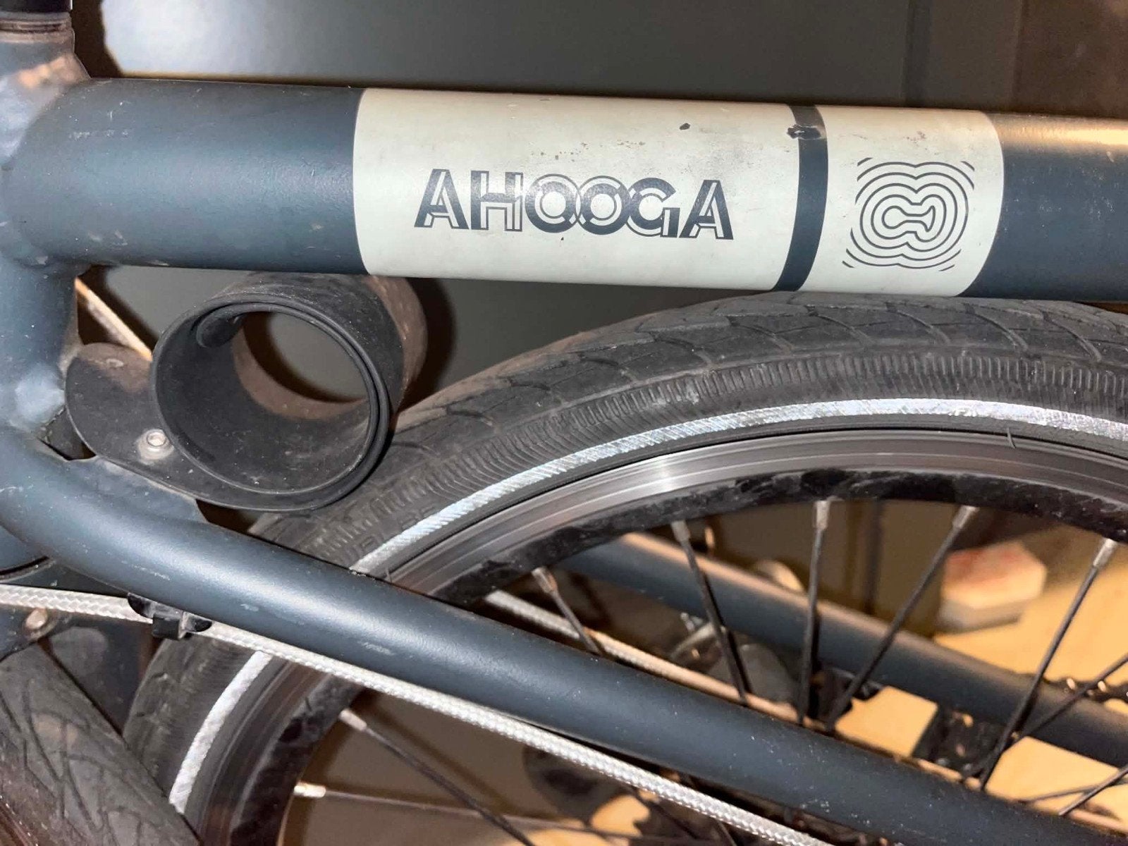 plooifiets in zeer goede staat, merk Ahooga, Ophalen