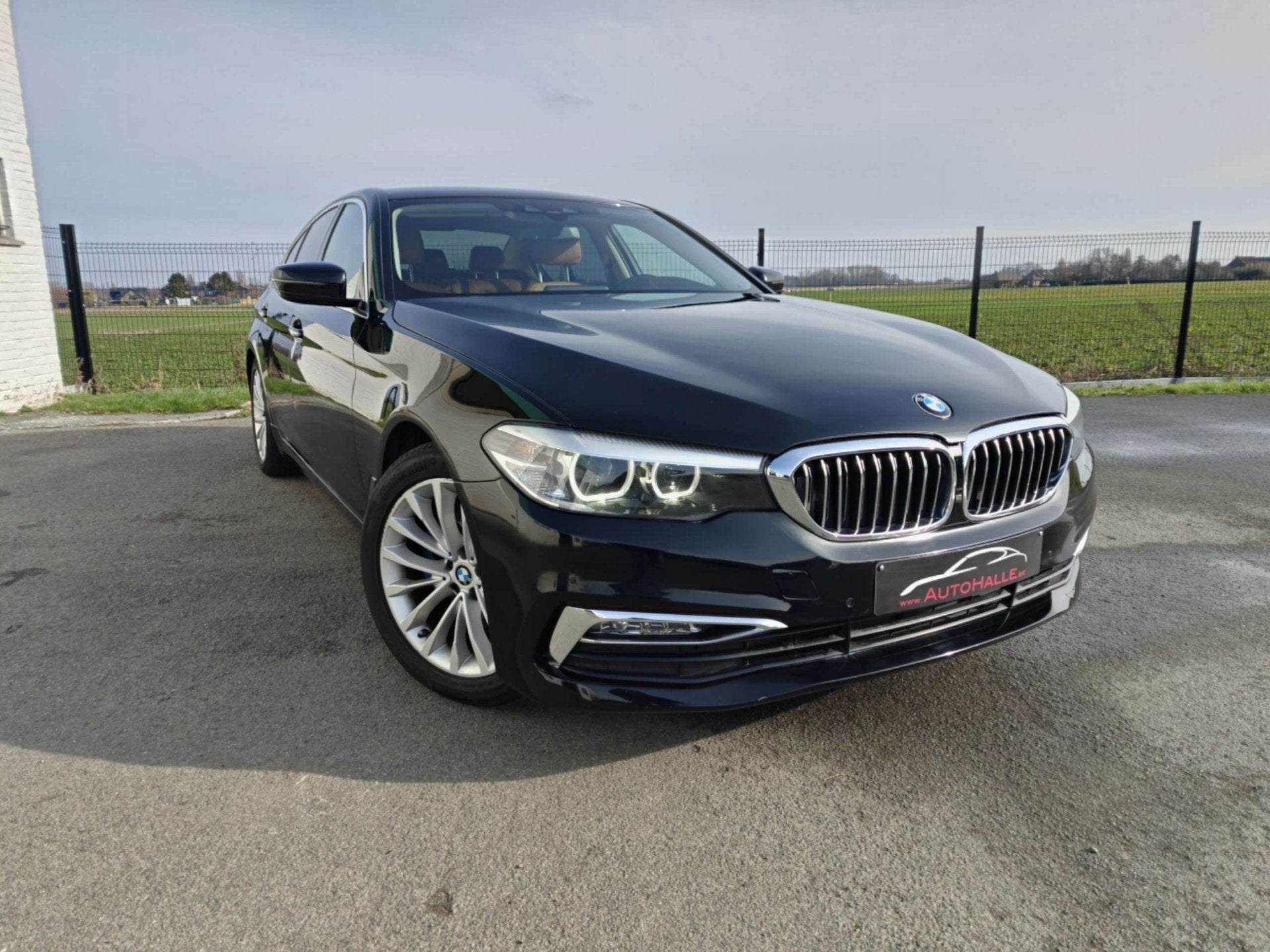 BMW 520 520d xDrive Luxury Line 190pk/ch 4WD - AUTOMAAT, Autos, Entreprise, 2325 kg, Automatique, 190 ch