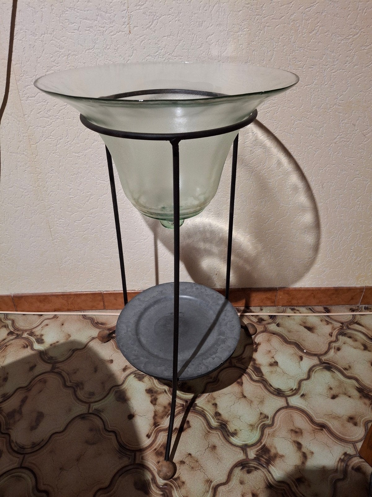 belle baignoire en verre à pied 20€, Maison & Meubles, Enlèvement, Comme neuf