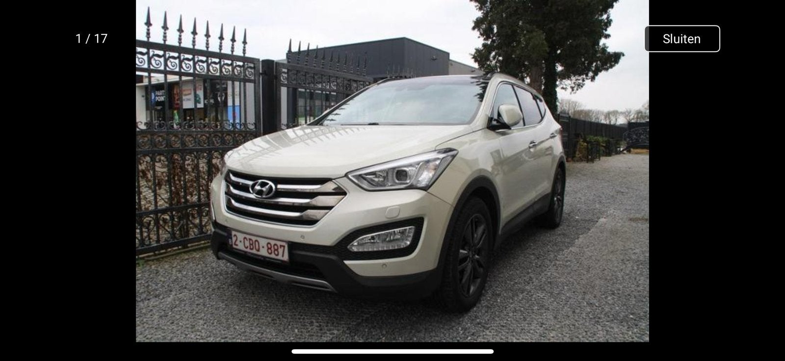 Santa Fe DM 2.2  5P 4*4D, Autos, Hyundai, Cuir, Euro 6, Carnet d'entretien, 5 portes