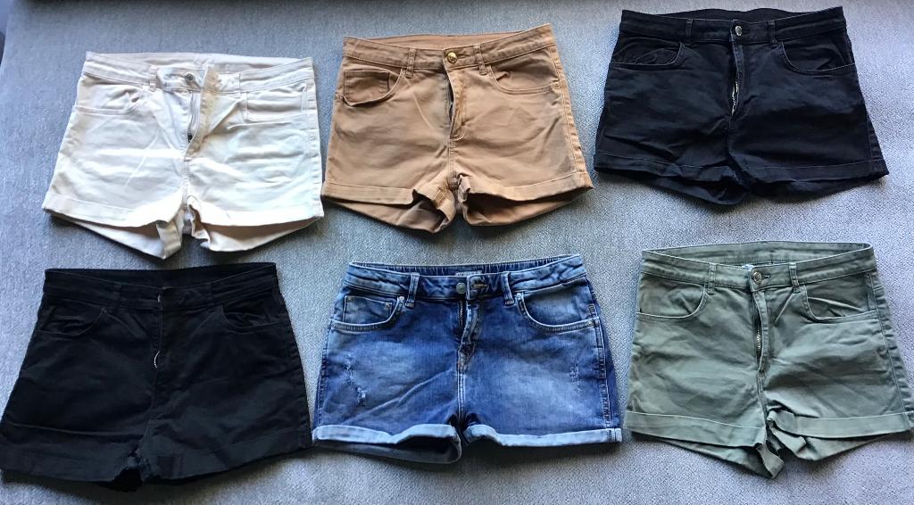 8 shorten meisjes maat 170 (€ 5/stuk), Kinderen en Baby's, Kinderkleding | Maat 170, Broek, Meisje, Ophalen of Verzenden, Zo goed als nieuw