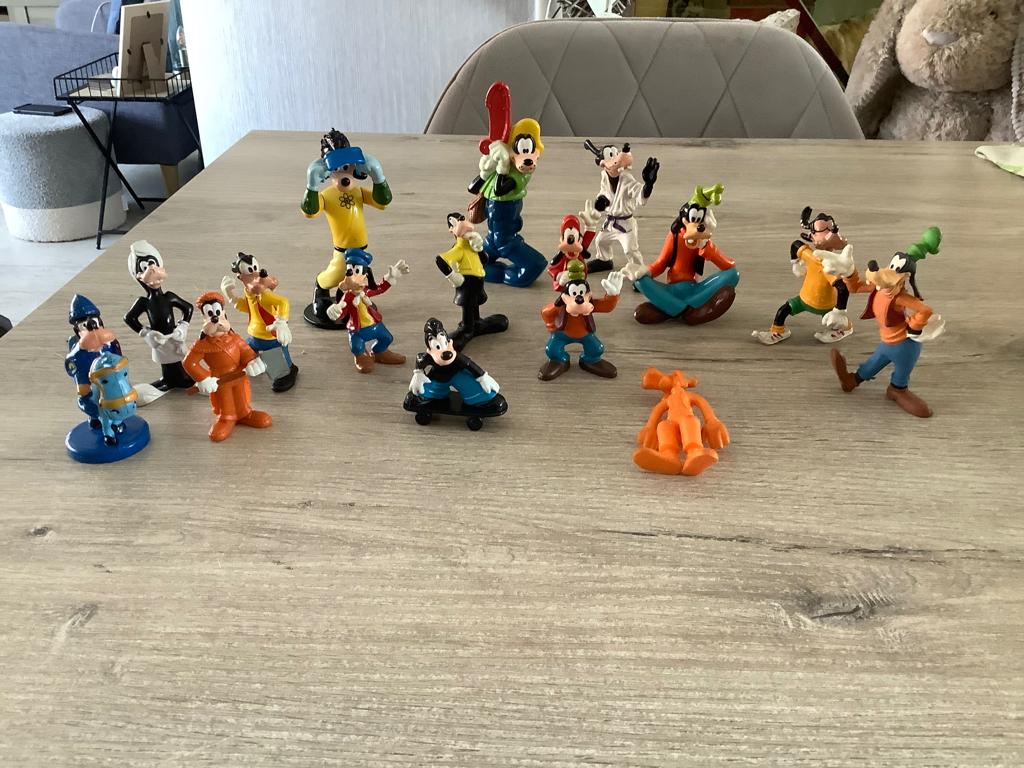 Disney Goofy verschillende characters (4-10 cm), Ophalen of Verzenden, Zo goed als nieuw