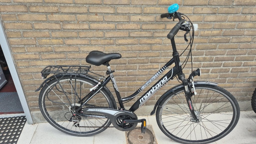 als Nieuw Mooi - fiets "Montana" voor groie van 1.m 60 >, Ophalen, 47 tot 50 cm, Montana, Handrem
