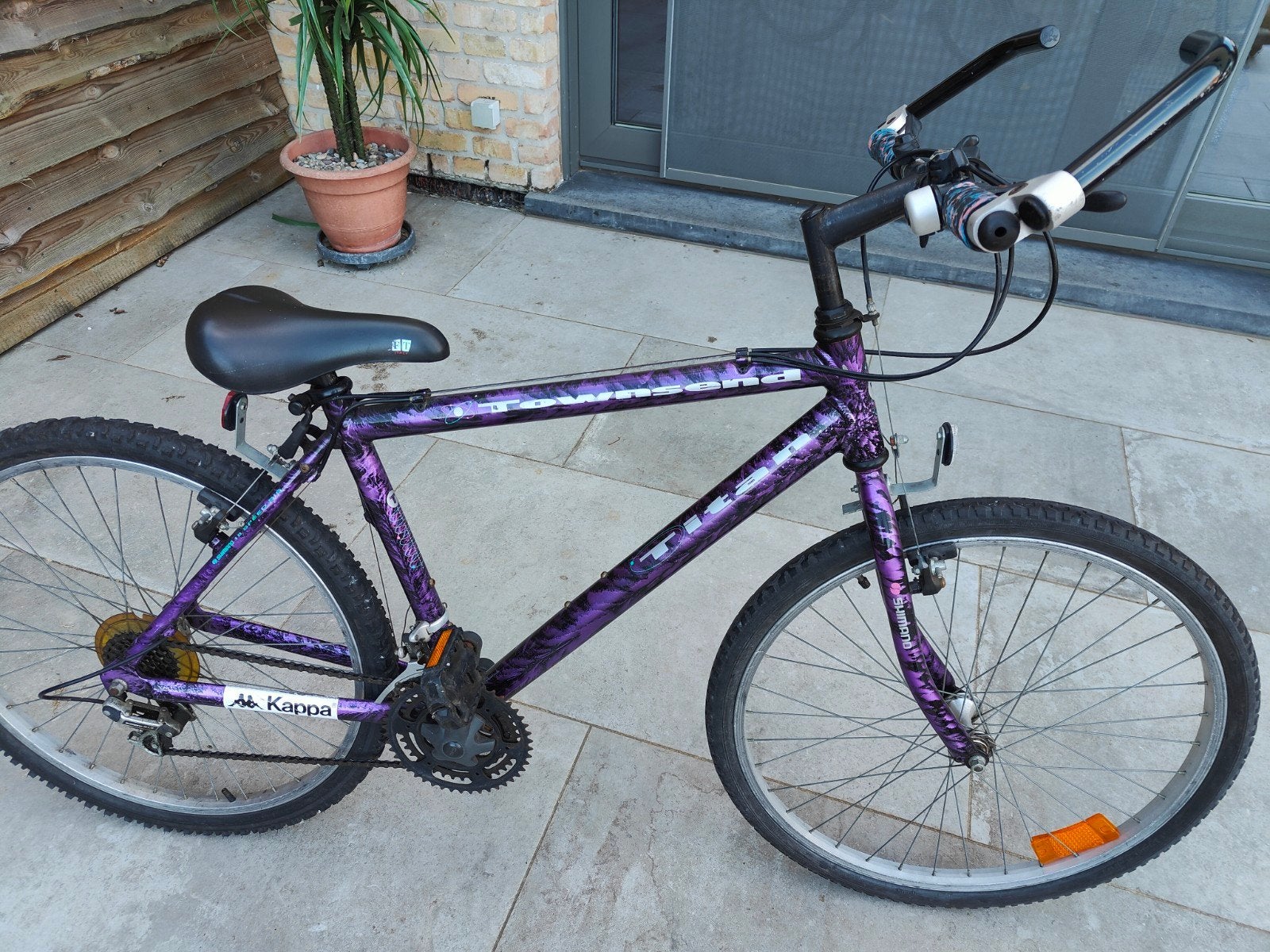 mountainbike paars 9-14 jaar 26 inch, Fietsen en Brommers, Ophalen, Gebruikt, 26 inch of meer, Versnellingen