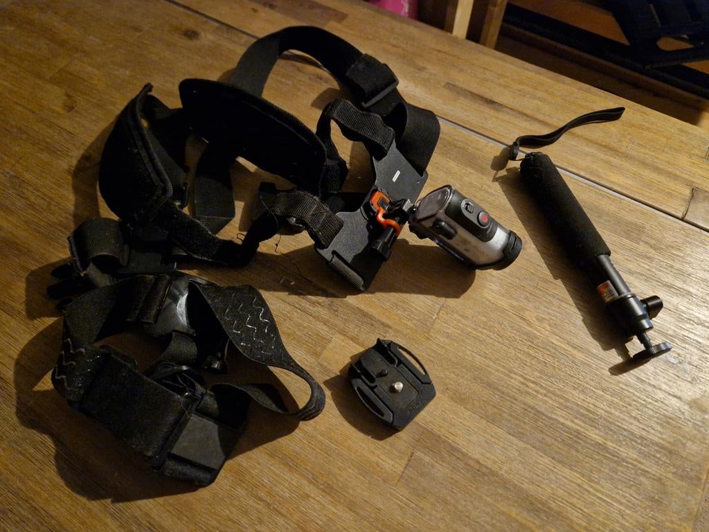 Go Pro avec Harnais, Enlèvement