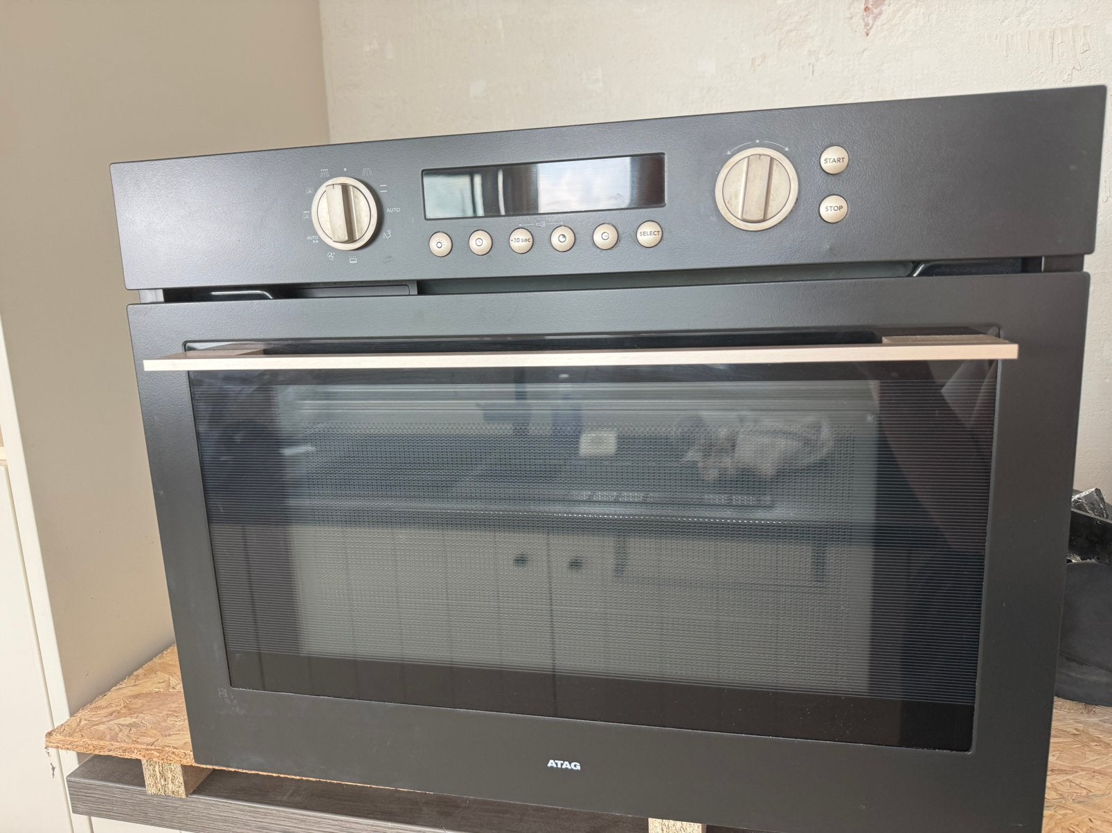 Inbouw combi-oven ATAG, Elektronische apparatuur, Ophalen, 45 tot 50 cm, Gebruikt, Combi-oven