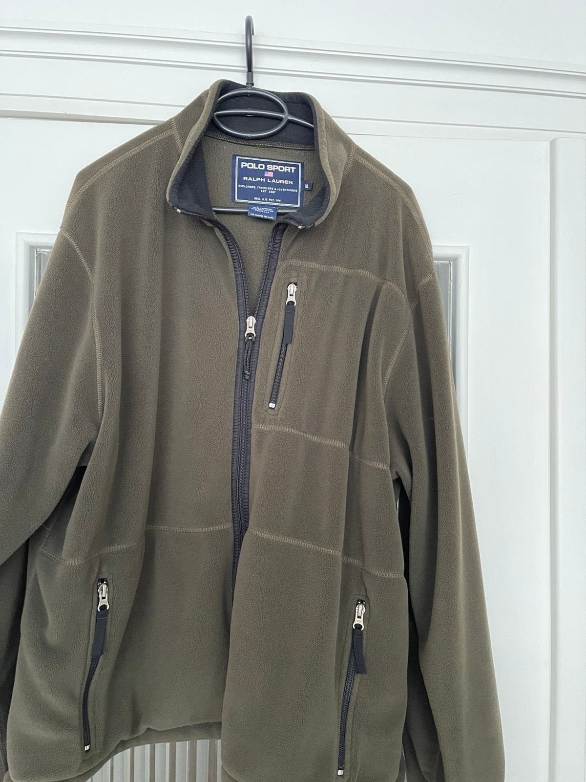 Ralph Lauren. Polaire taille XL, Envoi, Porté, Taille 56/58 (XL)