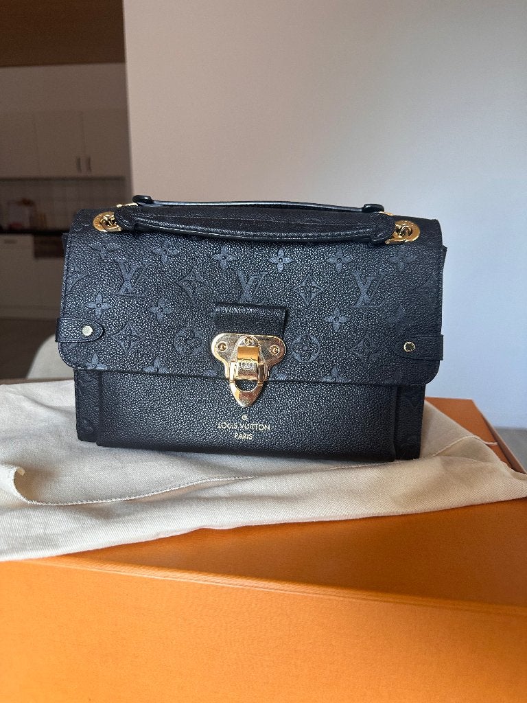 Louis vuitton vavin, Handtassen en Accessoires, Ophalen, Zo goed als nieuw, Zwart, Overige merken