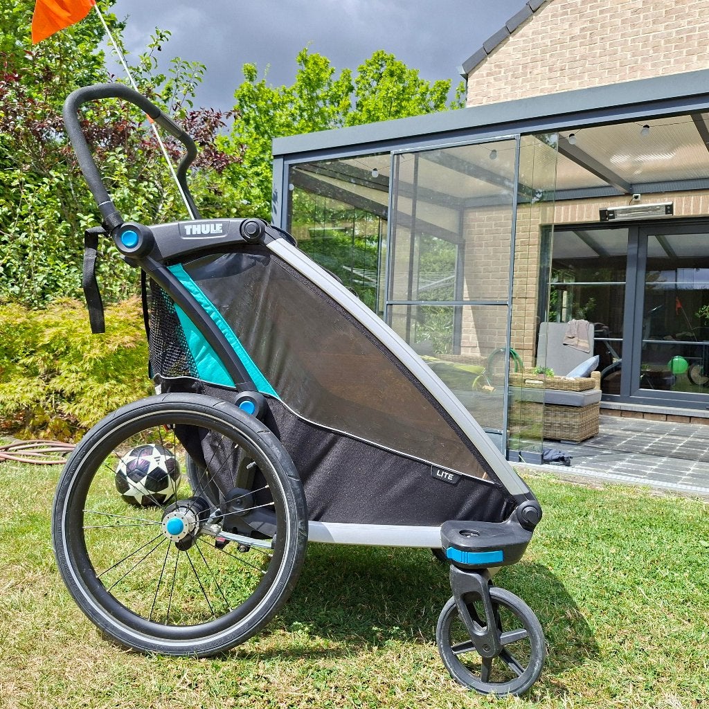 Thule fietskar Lite 2, 40 à 60 kg, Enlèvement, Utilisé, Remorque pour enfant