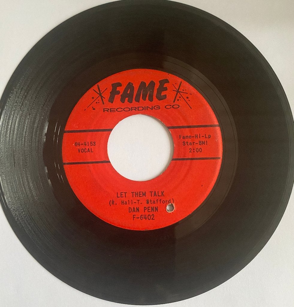 Dan Penn —Close to me (1964) US 45T Popcorn Southern Soul, Gebruikt, Originele persing, 7 inch, Ophalen of Verzenden