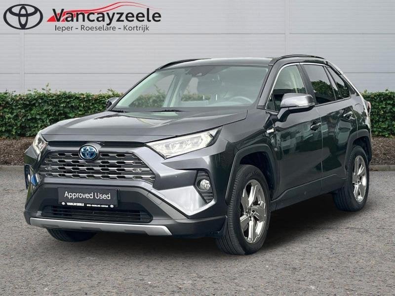 Toyota RAV-4 Dynamic Plus+afneembare trekhaak+cam+gps+sens V, 161 kW, Emergency brake assist, 5 deurs, Hybride Elektrisch/Benzine