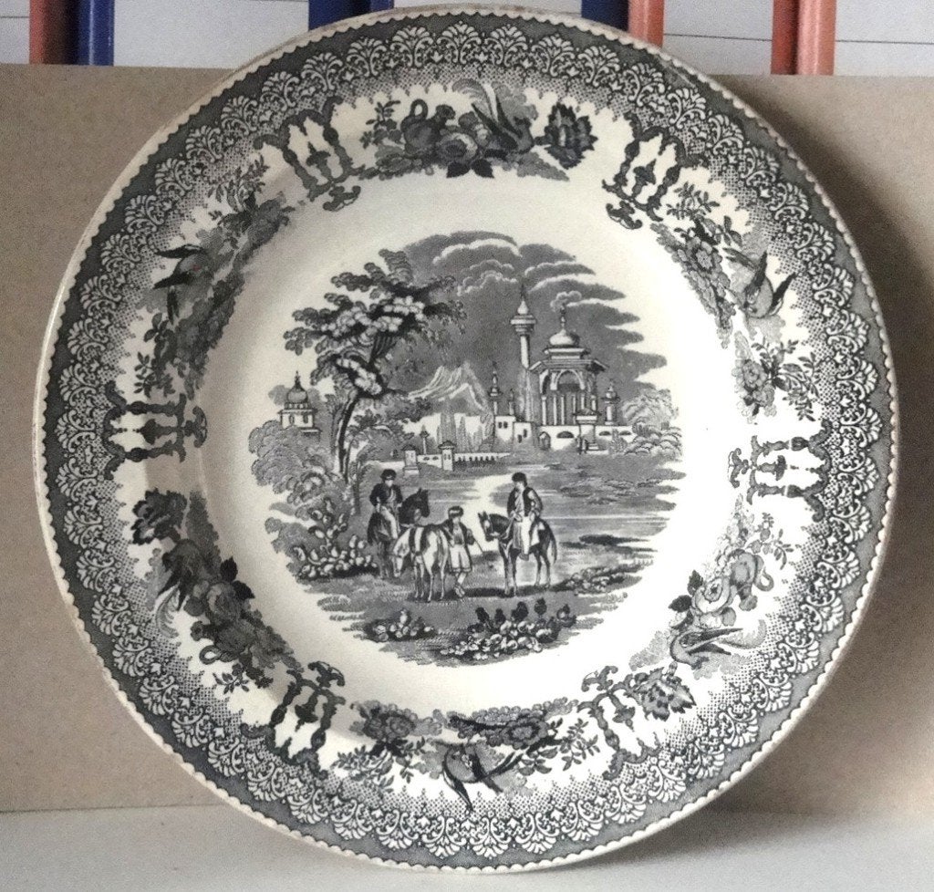 ASSIETTE J-B CAPPELLEMANS Ainé de JEMAPPES., Antiquités & Art, Enlèvement