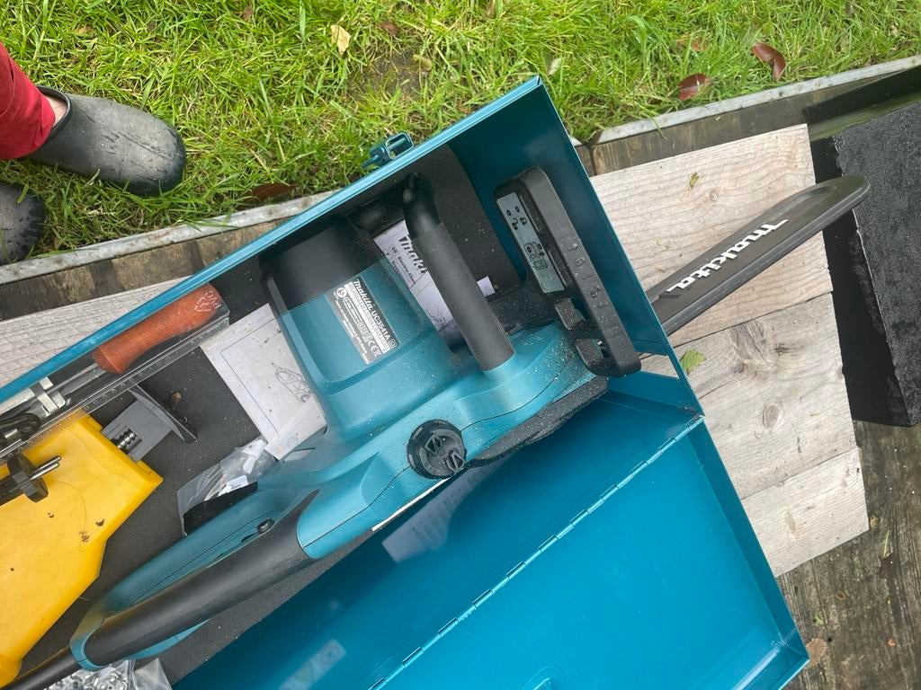 Makita elektrische kettingzaag, Ophalen, Gebruikt, Makita