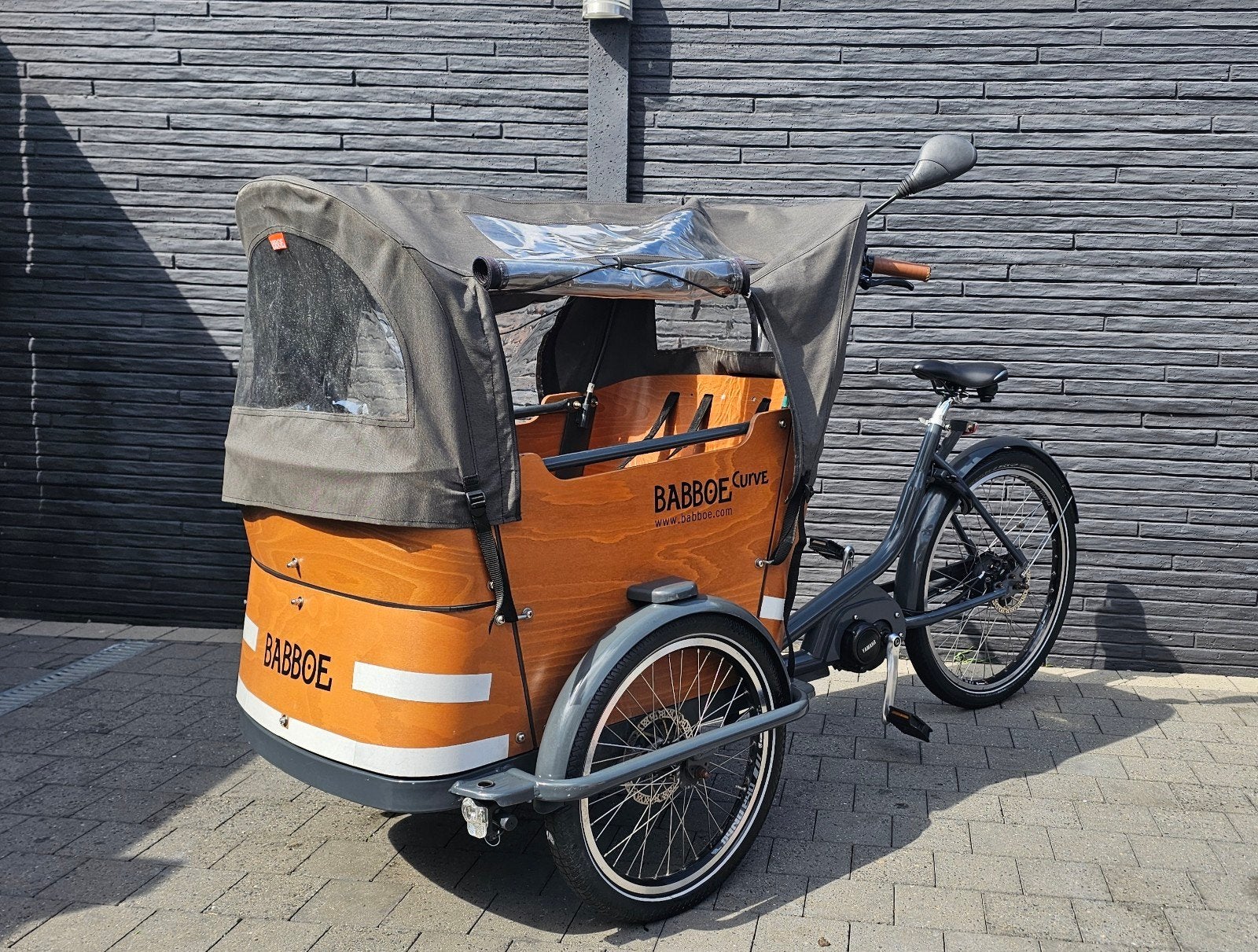 Babboe curve Mountain yamaha middenmotor met alle accessoire, Fietsen en Brommers, Fietsen | Bakfietsen, Ophalen, Zo goed als nieuw