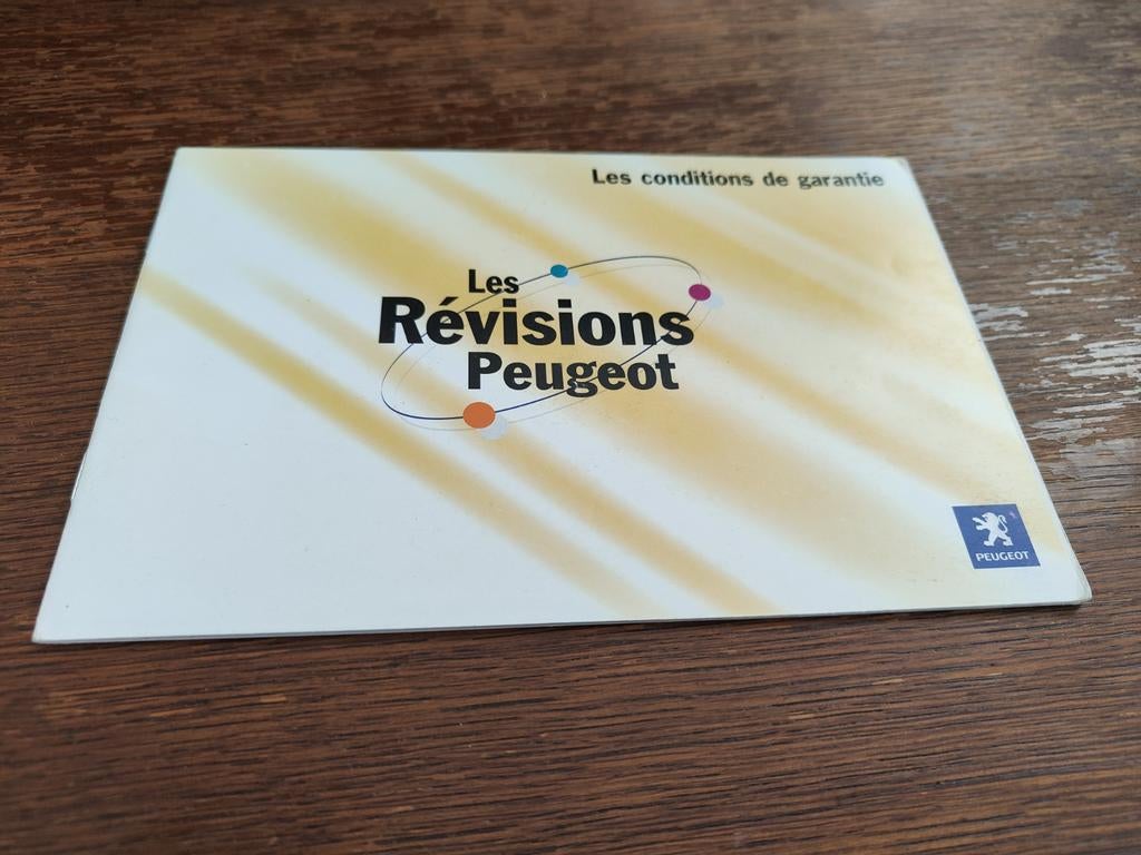 Carnet d'entretien pour Peugeot neuf jamais utilisé, Enlèvement ou Envoi