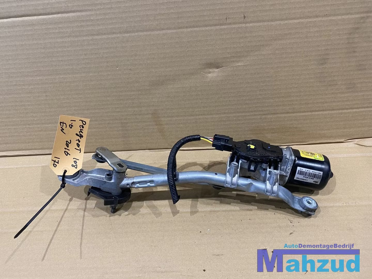 PEUGEOT 108 Ruitenwissermotor 850100H040 (motor alleen), Taurusavenue 1
2132 LS  Hoofddorp, NL, Gebruikt, Contact.group@renault.com