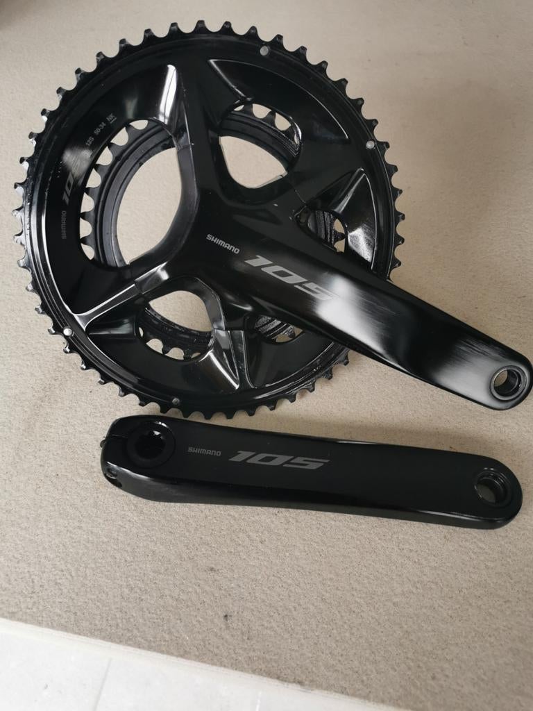 crankstel shimano 105 12 speed di2 36-52 175mm, Ophalen, Zo goed als nieuw, Crankstel of Pedalen, Shimano
