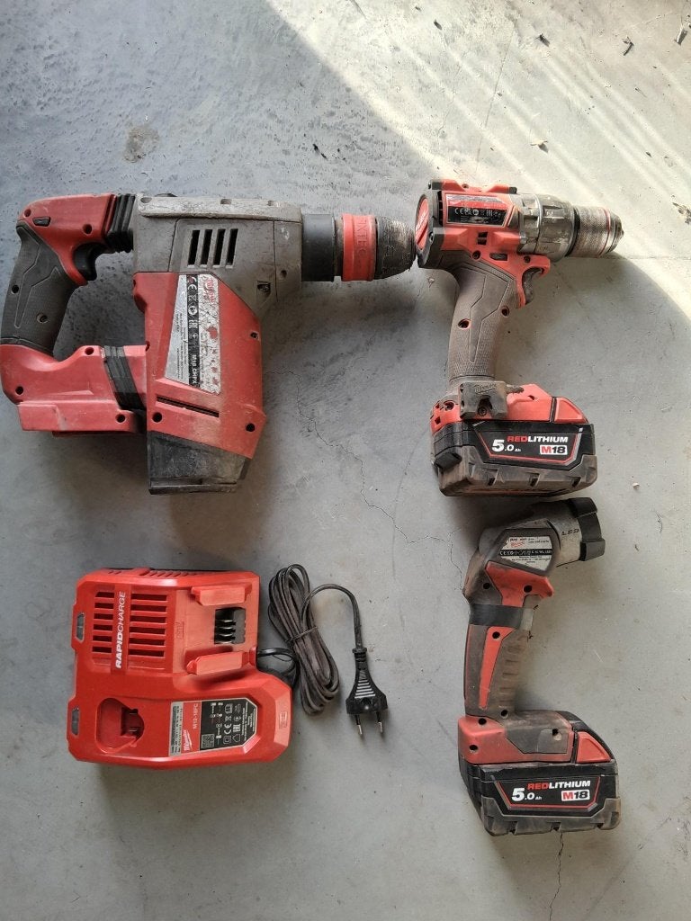 Kit Milwaukee M18, Bricolage & Construction, Enlèvement ou Envoi, Utilisé