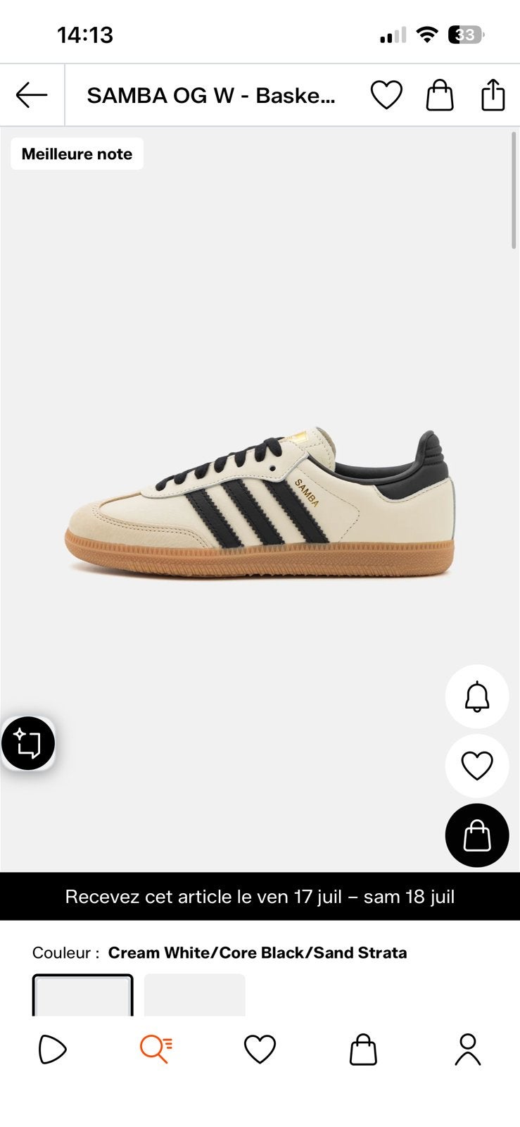 Adidas samba nouvelle taille 40, Enlèvement, Neuf