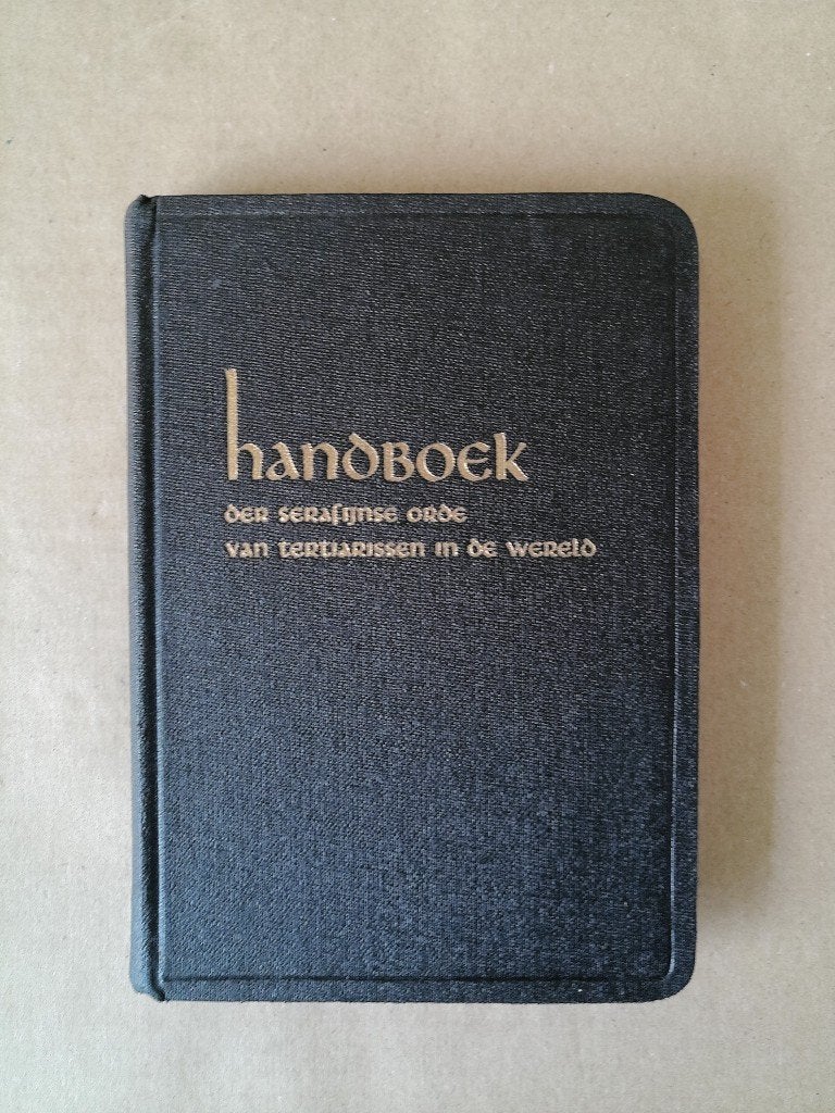 Handboek der Cerafijnse orde van tertiarissen in de wereld, Livres, Centraal bureau derde orde Weert, Christianisme | Catholique