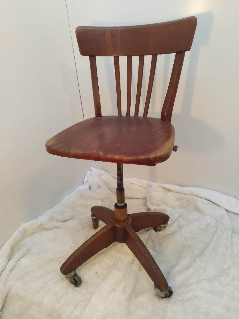 chaise de bureau à roulettes vintage - FAIRE OFFRE!!!, Enlèvement