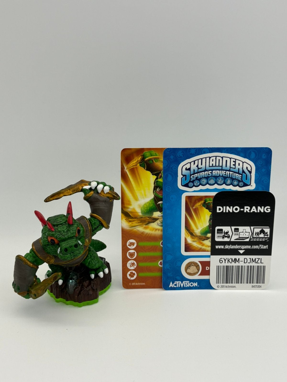 Skylanders Spyro’s Adventure Dino Rang met sticker+kaartjes, Games en Spelcomputers, Verzenden, Zo goed als nieuw
