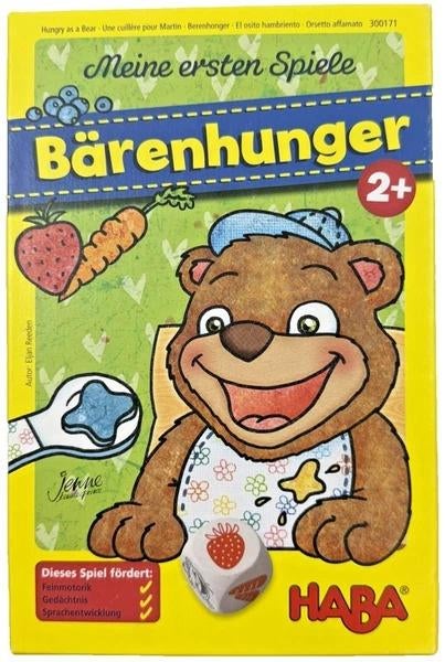 Haba Mijn Eerste Spellen Berenhonger Kinderspel 2+, Een of twee spelers, Verzenden, Zo goed als nieuw, Haba