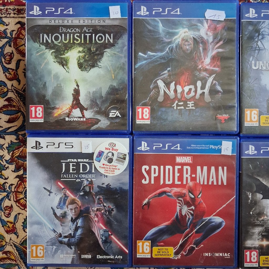 PS4 en PS5 games, Games en Spelcomputers, Ophalen, Gebruikt