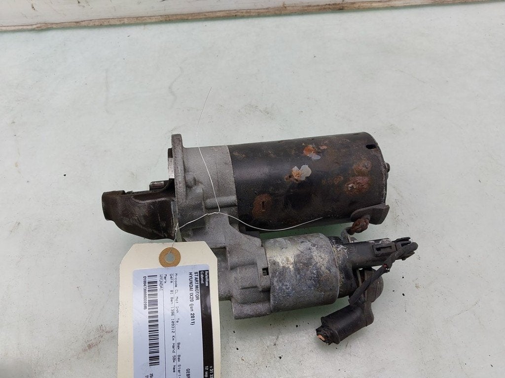 STARTMOTOR Hyundai iX20 (JC) (|001138018|361002B300|), Hyundai Motor Deutschland GmbH, Gebruikt, Kaiserleipromenade 5
63067  Offenbach am Main, DE