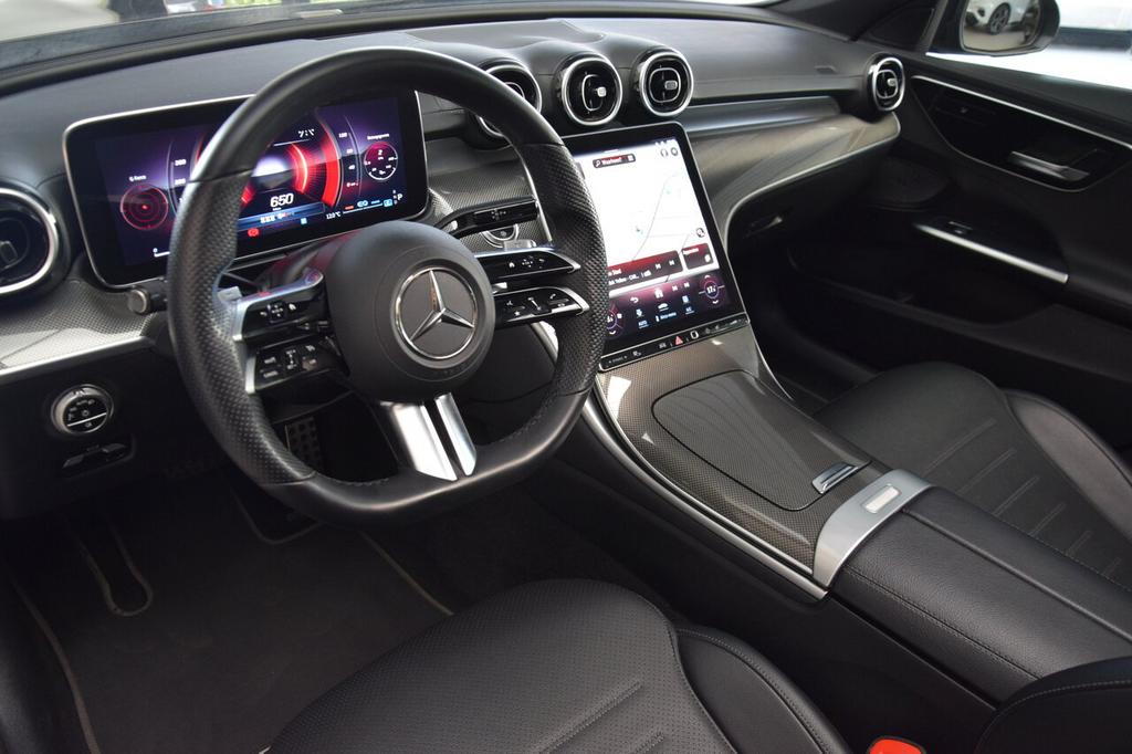 Mercedes-Benz C 200 d AMG-Line Night Edition 04/2022, Auto's, 116 g/km, 4 cilinders, 0 kg, Zwart