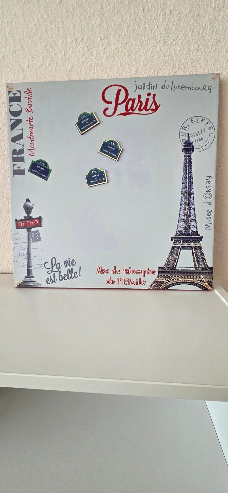 Tableau déco Paris, Maison & Meubles, Enlèvement ou Envoi