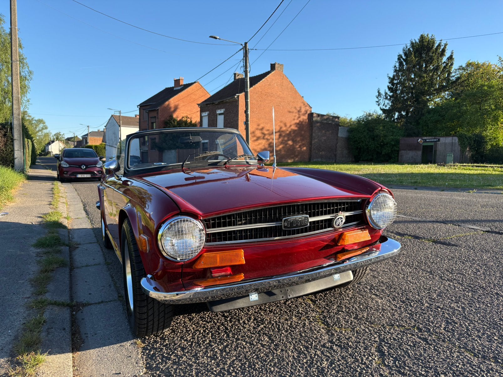 Triumph tr6 1974 tres propre pas de frais a prevoir  CT Ok, Auto's, Cabriolet, Triumph, Bedrijf, Te koop