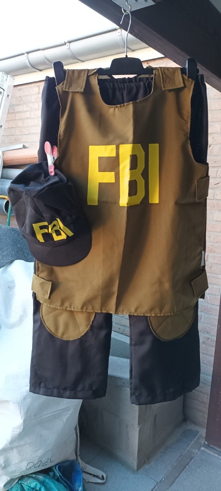 F.B.I agent, Kleding | Heren, Carnavalskleding en Feestkleding, Ophalen, Party mix, Overige maten, Zo goed als nieuw