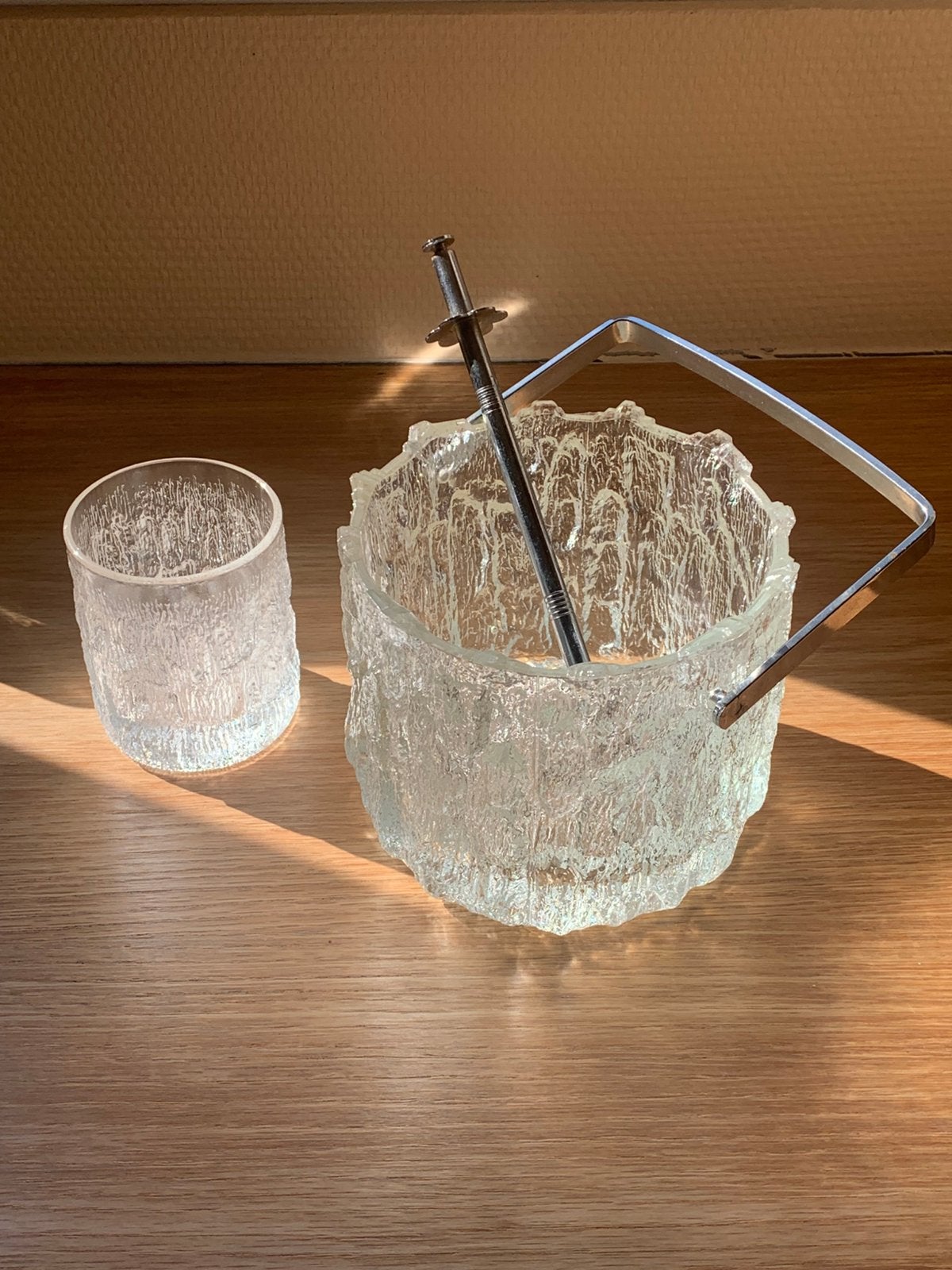 Set Bar Vintage Iittala "Seita" – Seau à Glace & 6 Verres, Enlèvement ou Envoi