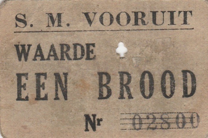 SM VOORUIT 1 BROOD, Verzamelen, Ophalen of Verzenden, Gebruikt