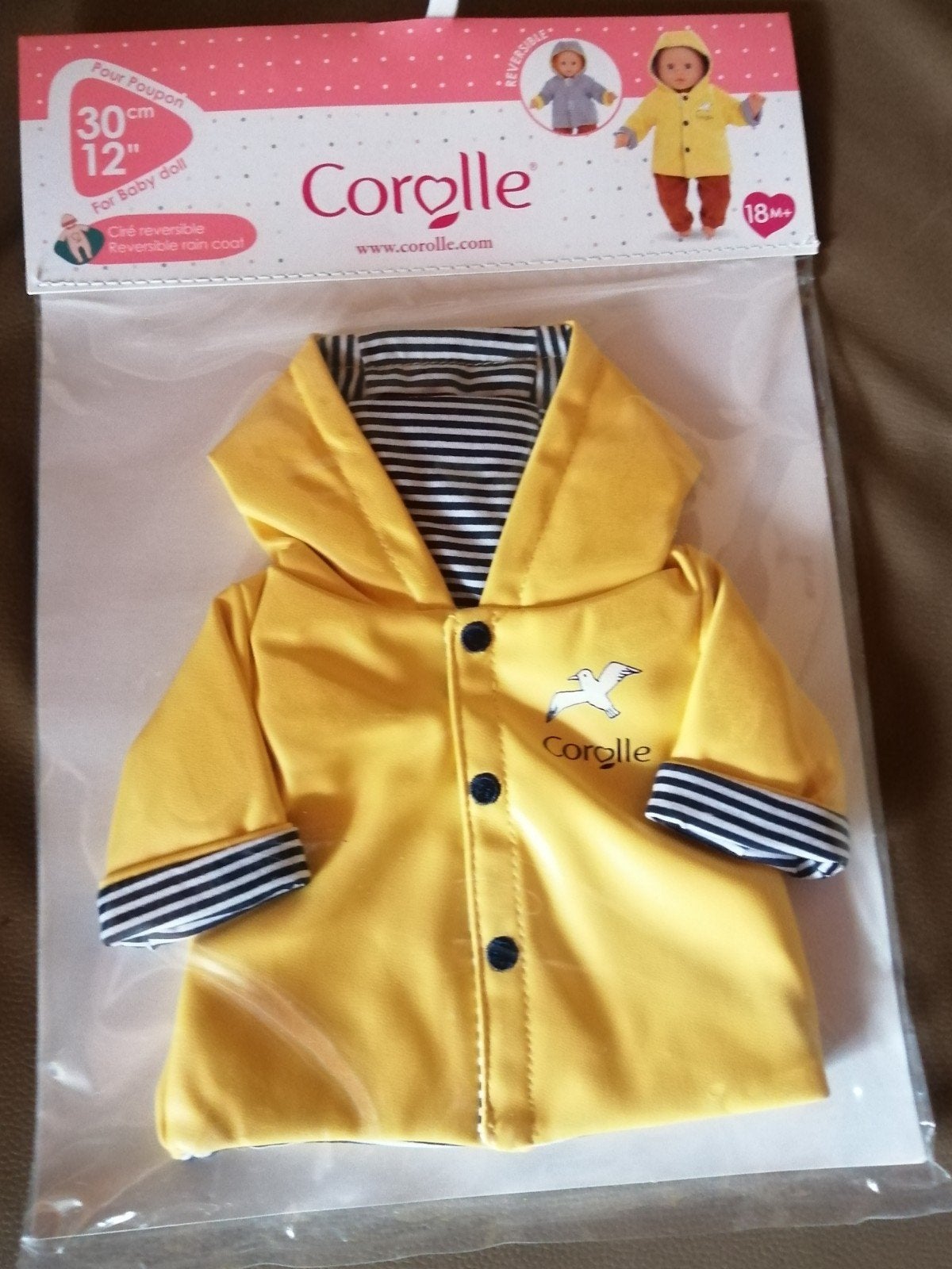 IMPERMÉABLE RÉVERSIBLE COROLLE, Enlèvement