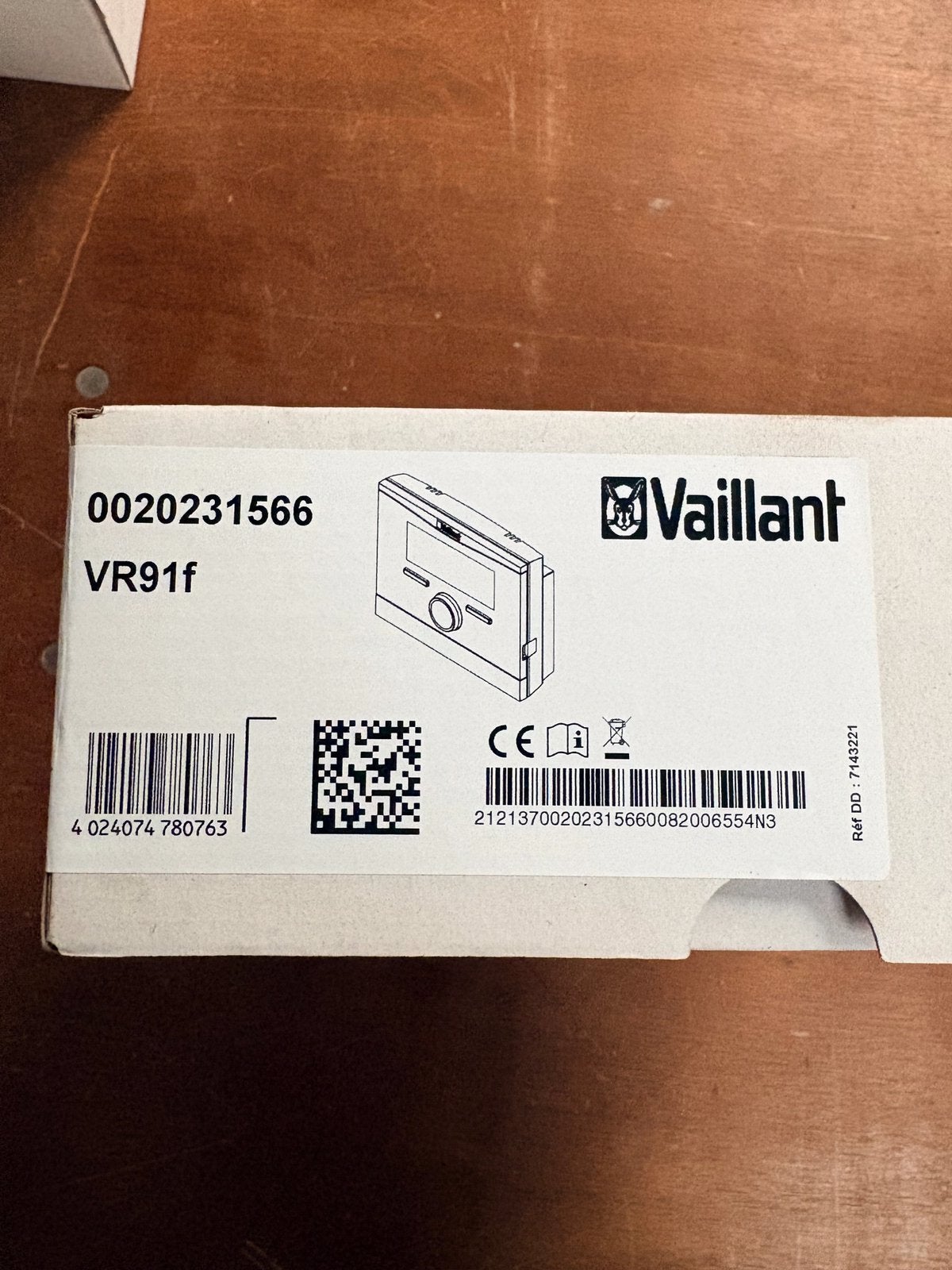 Vaillant VR91F 0020231566 afstandsbediening draadloos, Enlèvement ou Envoi, Neuf