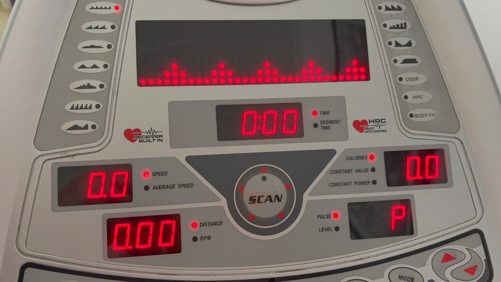 cardio fiets hometrainer Proteus pec-4688, Ophalen, Zo goed als nieuw, Metaal, Buik