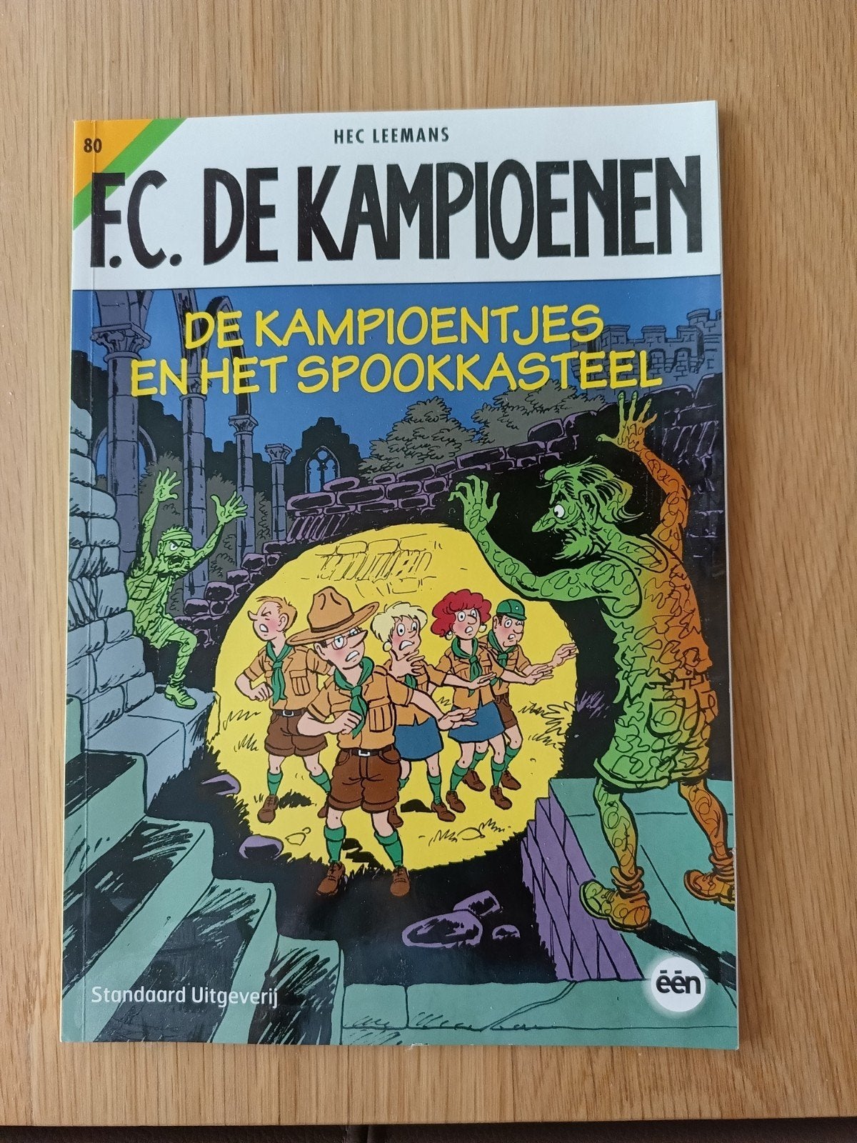 strips FC de kampioenen, Ophalen