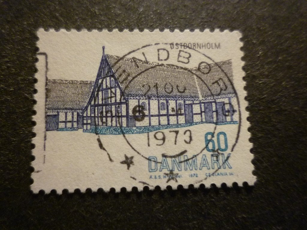 Denemarken/Danemark 1972 Mi 537(o) Gestempeld/Oblitéré, Timbres & Monnaies, Timbres | Europe | Scandinavie, Envoi, Danemark