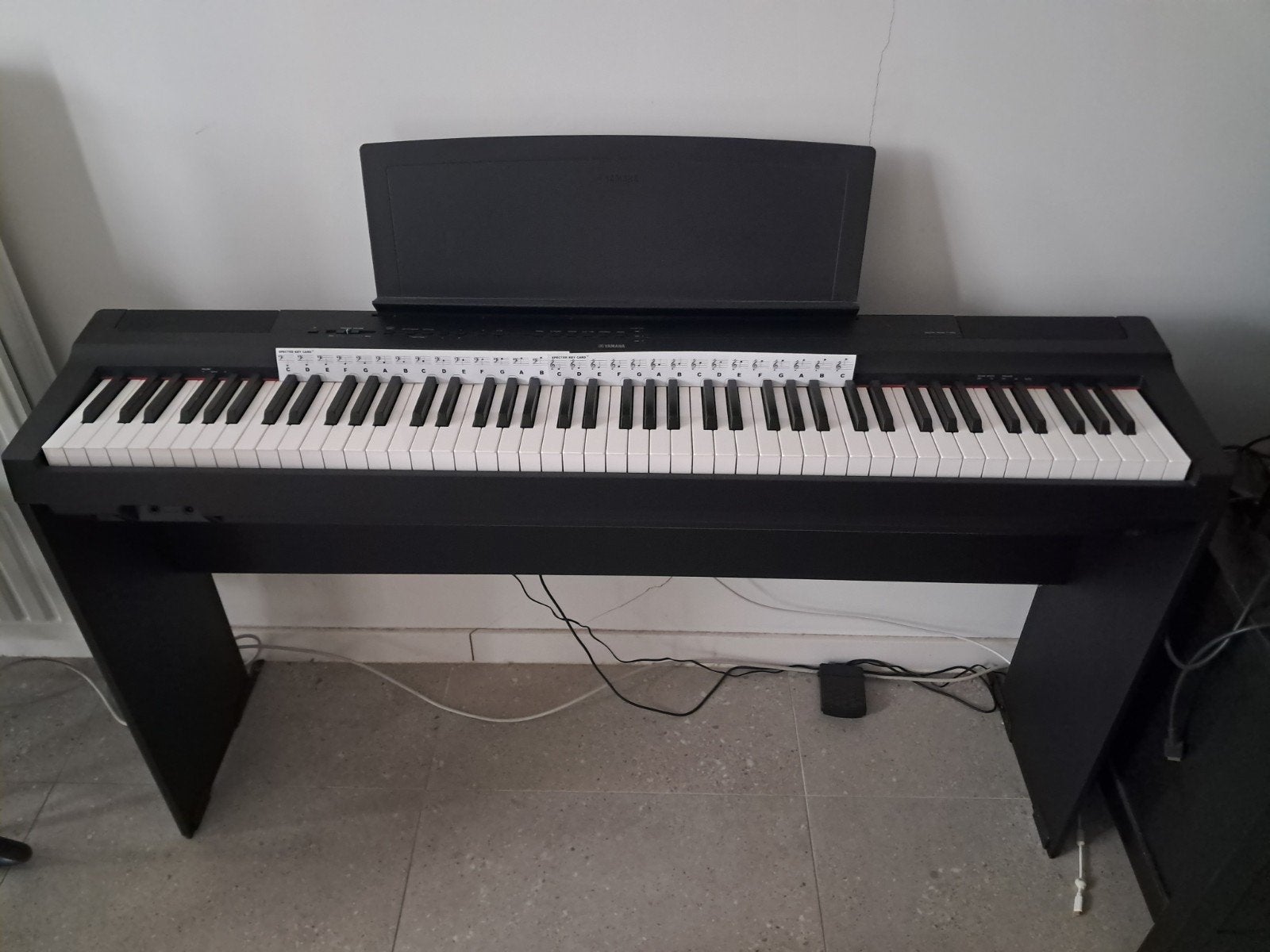Yamaha P125A B digital piano, Musique & Instruments, Pianos, Piano, Enlèvement